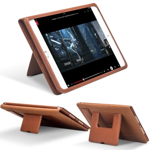 QIALINO Skórzany Pokrowiec Etui do iPad Mini 4 brązowe