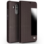 Pokrowiec Etui QIALINO Huawei Mate 10 Pro brązowe