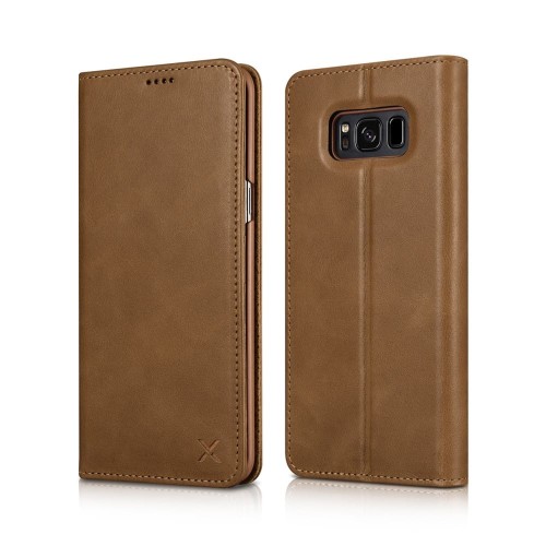 Etui XOOMZ do Samsung Galaxy S8 brązowe
