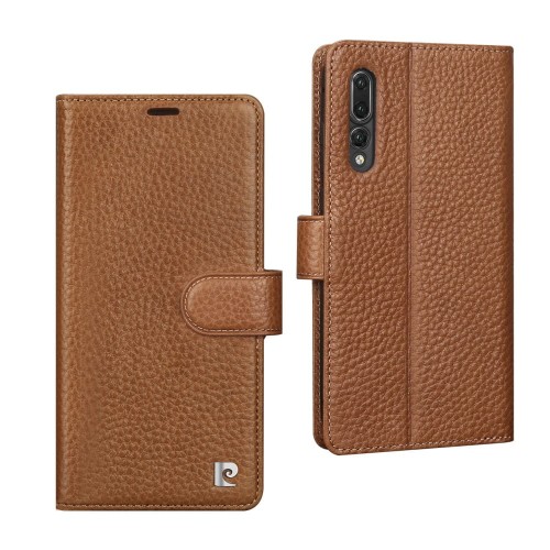 Pierre-Cardin-skorzane-etui-pokrowiec-portfel-do-Huaei-P20-Pro