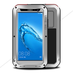 Pancerne Etui LOVE MEI HUAWEI NOVA PLUS srebrne