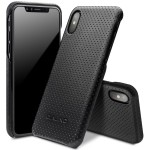 Skórzane Etui Plecki QIALINO iPhone X /10 czarne 