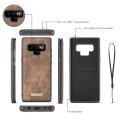 Etui Portfel CASEME Vintage Samsung Galaxy Note 9 - brązowy
