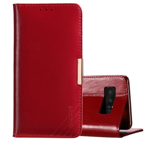 Skórzane etui do Samsung Galaxy Note 8 czerwone