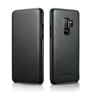 iCARER Curved Edge Luxury Series Etui Pokrowiec Samsung Galaxy S9+ czarny 