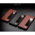 Biznesowe Etui QIALINO do Huawei P10 Plus brązowe