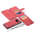 Elegancki Czerwony skórzany  portfel Samsung Galaxy Note 9