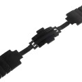 XINCUCO Stalowa Bransoleta Panelowa do Apple Watch 38/40mm czarna
