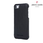 Skórzane Etui PIERRE CARDIN iPhone 7 czarne