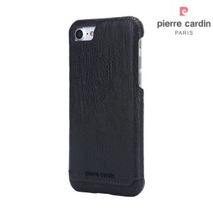 Skórzane Etui PIERRE CARDIN iPhone 7 czarne