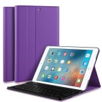 Etui Klawiatura Bezprzewodowa iPad 9.7 2017/2018 fioletowa