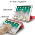 Etui Klawiatura Bezprzewodowa do iPad 9.7 2018/ 2018 czerwona
