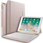 Etui Klawiatura Bezprzewodowa do iPad 9.7 2018/ 2018 złoty róż