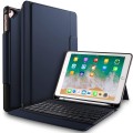 Etui Klawiatura Bezprzewodowa do iPad 9.7 2018/ 2018 granatowa