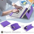 Etui Klawiatura Bezprzewodowa do iPad 9.7 2018/ 2018 fioletowa