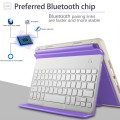Etui Klawiatura Bezprzewodowa do iPad 9.7 2018/ 2018 fioletowa