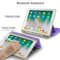 Etui Klawiatura Bezprzewodowa do iPad 9.7 2018/ 2018 fioletowa