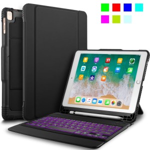 Podświetlana Klawiatura Bezprzewodowa do iPad Pro 9.7 / iPad Air 2 czarna