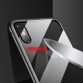 ROCK Magnetyczna Metalowa Ramka + Szkło Hartowane do iPhone XS Max czarna