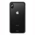 ROCK Magnetyczna Metalowa Ramka + Szkło Hartowane do iPhone XS Max czarna