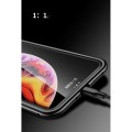 ROCK Magnetyczna Metalowa Ramka + Szkło Hartowane do iPhone XS Max czarna