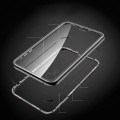 ROCK Magnetyczna Metalowa Ramka + Szkło Hartowane do iPhone XR czarna