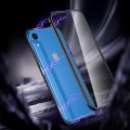 ROCK Magnetyczna Metalowa Ramka + Szkło Hartowane do iPhone XR czarna