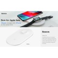 BASEUS 2w1 Ładowarka Indukcyjna do iPhone Apple Watch