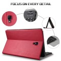 Etui Klawiatura Bluetooth Samsung Galaxy Tab A 10.5 T590 T595 czerwona