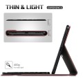 Etui Klawiatura Bluetooth Samsung Galaxy Tab A 10.5 T590 T595 czerwona