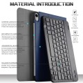 Etui Klawiatura Bezprzewodowa do iPad Pro 11 Apple Pencil Slot granatowa