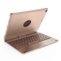 Obrotowa Podświetlana Klawiatura do iPad 9.7 2017/ iPad 9.7 2018 złoty