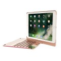 Obrotowa Podświetlana Klawiatura do iPad 9.7 2017/ iPad 9.7 2018 złoty