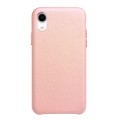 QIALINO Skórzane Etui Plecki iPhone XR 6.1 różowe