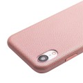 QIALINO Skórzane Etui Plecki iPhone XR 6.1 różowe