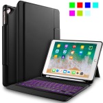 Podświetlana Klawiatura Bezprzewodowa do iPad 9.7 2018 czarna