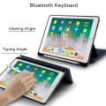 Podświetlana Klawiatura Bezprzewodowa do iPad 9.7 2018 granatowa