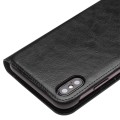QIALINO Skórzane Etui Pokrowiec iPhone XS Max czarny