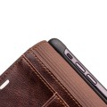 QIALINO Skórzane Etui Pokrowiec iPhone XS Max brązowy