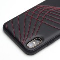 QIALINO Skórzane Etui Obudowa do iPhone XS Max