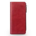 Etui Skórzany Portfel QIALINO do iPhone Samsung Huawei czerwony