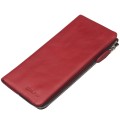 Etui Skórzany Portfel QIALINO do iPhone Samsung Huawei czerwony