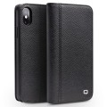QIALINO Magnetyczny Skórzany Pokrowiec 2w1 iPhone XS Max