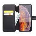 QIALINO Skórzany Pokrowiec do iPhone XS / iPhone X czarny