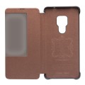 QIALINO Skórzane Etui Pokrowiec HUAWEI Mate 20 czekoladowe