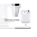 Aluminiowy Stojak Ładowarka Stand do Apple Watch iPhone AirPods srebrny