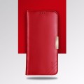 Klasyczne skórzne etui z klapką DZGOGO Royale II do Galaxy Note 9 - czerwone