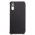 QIALINO Skórzane Eleganckie Etui Huawei P20 czarne