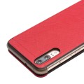 QIALINO Skórzane Eleganckie Etui Huawei P20 czerwone