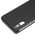QIALINO Skórzane Eleganckie Etui Huawei P20 czarne